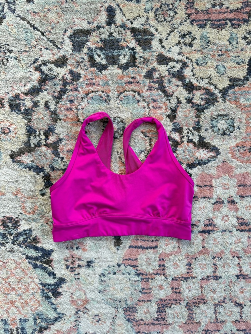 Pink Sports Bra